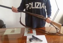 Il questore revoca 11 porti d’arma da fuoco