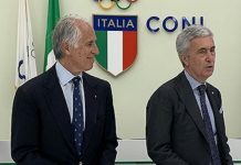 Calcio dilettanti – Retrocede solo il San Lazzaro. Per le società 10 milioni Giovanni Malagò (Coni) e Cosimo Sibilia (Lnd)