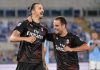 Tris del Milan all’Olimpico, la Lazio ora a -7 dalla Juventus