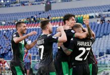 Lazio ancora ko, il Sassuolo vince 2-1 allo scadere
