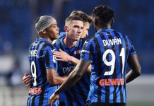 Muriel lancia l’Atalanta al 2° posto, Bologna battuto 1-0