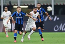 Pari Inter con la Fiorentina, a Udine primo match point Juventus