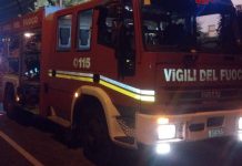 In fiamme Riserva di Monte Cofano nel Trapanese