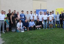 Automobilismo – Campioni in passerella: premiati i Soci Sportivi Aci Il gruppo dei premiati all'Esedra di Palazzo Te