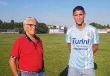 Calcio Promozione – La carica di Piras: “Castellana, con i miei gol ti riporterò in alto” Nicola Piras con Turini