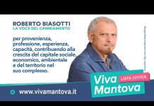 Roberto Biasotti, il candidato sindaco della civica Viva Mantova