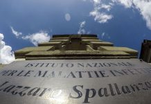 Allo Spallanzani 40 positivi al Covid, 3 in terapia intensiva