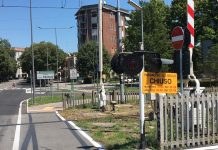 Porta Cerese: passaggio a livello chiuso per 8 giorni