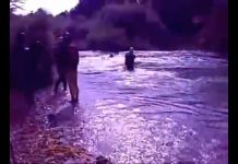 Bloccato in canoa sul fiume, salvato dai pescatori