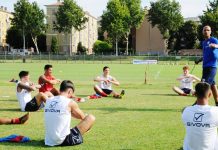 Calcio Serie C – Mantova dal 31 agosto in ritiro a Montese Troise impartisce ordini in allenamento