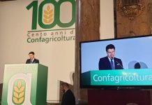 Confagricoltura compie 100 anni, Conte “Dedizione in mesi difficili”