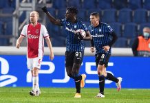 Doppietta Zapata e rimonta Atalanta, da 0-2 a 2-2 con l’Ajax