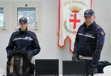 Il ladro dei Pc a Palazzo Te trovato sul lungolago con i pantaloni abbassati