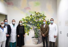 Dipinto murale per la Terapia Intesiva, Anestesia e Rianimazione