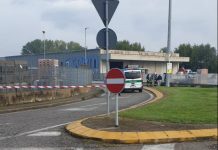 Fuga di gas alla Caem di San Silvestro, sul posto i vigili del fuoco