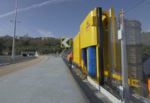 Robot in azione sul nuovo Ponte di Genova