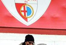 Calcio Serie C – Mantova, il patron Maurizio Setti positivo al Covid Maurizio Setti (con la cuffia) in tribuna al Martelli