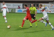 Calcio Serie C – Mantova, parla il ds Battisti: “Guai a smarrire le nostre certezze” Zappa in azione contro il Sudtirol