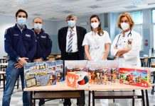 Iveco dona giocattoli alla Pediatria di Mantova