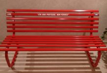 A Eremo una panchina per dire “no” alla violenza sulle donne