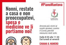 Comune di Mantova: via al Piano Emergenza Freddo e servizio spesa a domicilio per anziani