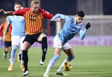 Benevento-Lazio 1-1, equilibrio in casa Inzaghi