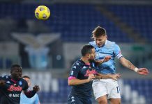 La Lazio batte 2-0 il Napoli, perle di Immobile e Luis Alberto