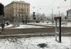 Maltempo, neve nel Nord Italia