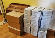 Mariana Mantovana nuova distribuzione di mascherine e gel igienizzante