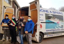 Dalla Zavatti Piscine 800 flaconi di igienizzante a Poggio