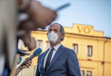Covid, Zaia: “Impennata per variante inglese, Veneto resta modello”