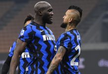 L’Inter batte 2-0 la Juventus, gol di Vidal e Barella
