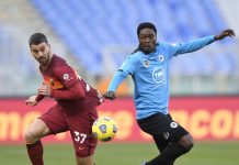 Roma-Spezia 4-3 decide Pellegrini, Fonseca torna a sorridere