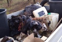 Discarica abusiva nel bosco dei ciliegi tra Bozzolo e San Martino dall’Argine