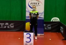 Tennis tavolo Assoluti – Rech campione, Arlia (Brunetti) sul podio Nicole Arlia sul podio