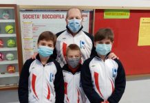 Bocce – Forze fresche alla Montata Carra con i baby Alberto, Alessandro e Gabriele