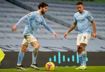 Un gol per tempo, Mancity vince 2-0 in casa Moenchengladbach