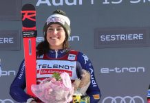 Brignone vince super G Val di Fassa, Curtoni 4^