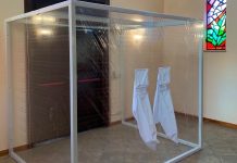 Alla Rsa di Rivarolo la stanza degli abbracci nasce in chiesa