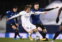 Real-Atalanta 3-1, blancos ai quarti, Dea eliminata