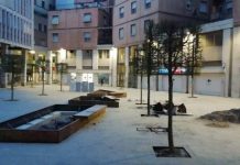 Prove tecniche di nuova illuminazione. Piazza 80° Fanteria si svela