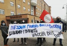 Mobilitazione a Mantova per la sospensione dei brevetti sui vaccini Covid – “Nessun profitto sulla pandemia”