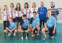 Tamburello giovani indoor – Cereta campione regionale con Allievi e Allieve Allievi e Allieve del Cereta