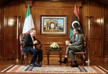 Draghi a Tripoli “In Libia c’è voglia di futuro”