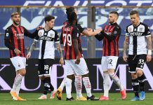 Rebic, Kessie e Leao, il Milan vince 3-1 a Parma