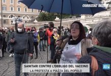 No vax da Mantova a piazza del Popolo
