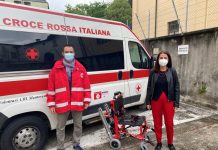 Dalla Fondazione Bam una seggetta per la Croce Rossa