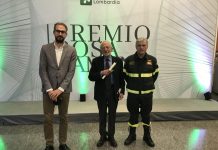 Rosa Camuna per il Gruppo storico dei vigili del fuoco