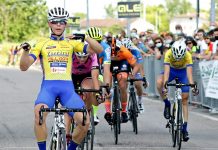Ciclismo – Trofeo Comune di Ceresara: Angelo Monister campione provinciale Allievi L'arrivo di Monister