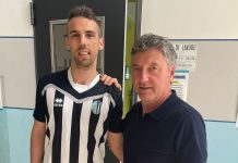 Calciomercato dilettanti – Suzzara: Vincenzi firma. Lo Sporting pensa a Olivetti Mattia Vincenzi col ds Piccinini